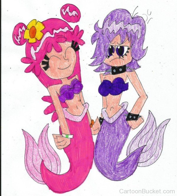 Ami And Yumi As Mermaids-uy601