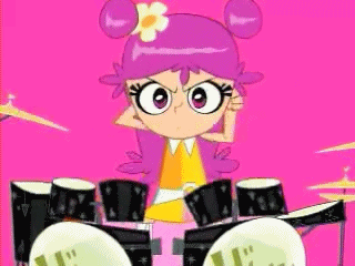 Ami Playing Drums-uy638