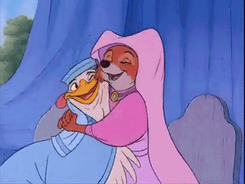 Animated Image Of Maid Marian And Lady Kluck-ds340