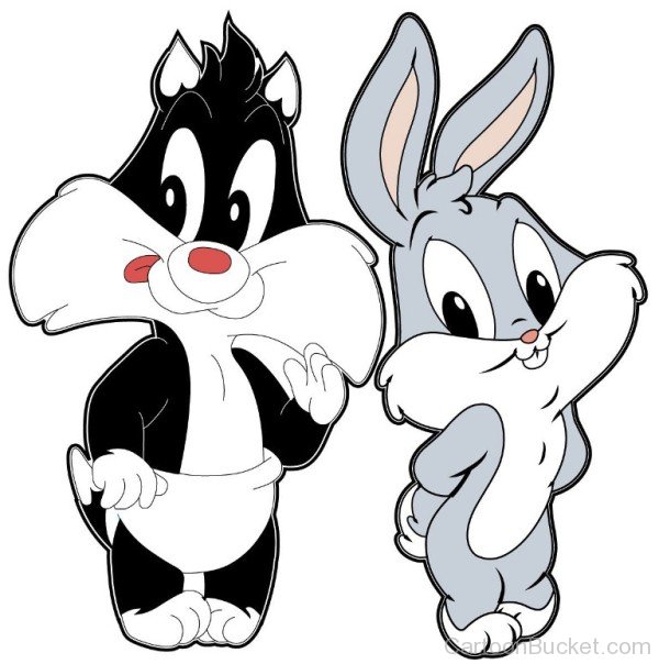 Baby Sylvester And Baby Bunny-fd401