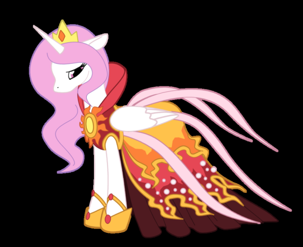 Beautiful Princess Filly Celestia-vb403