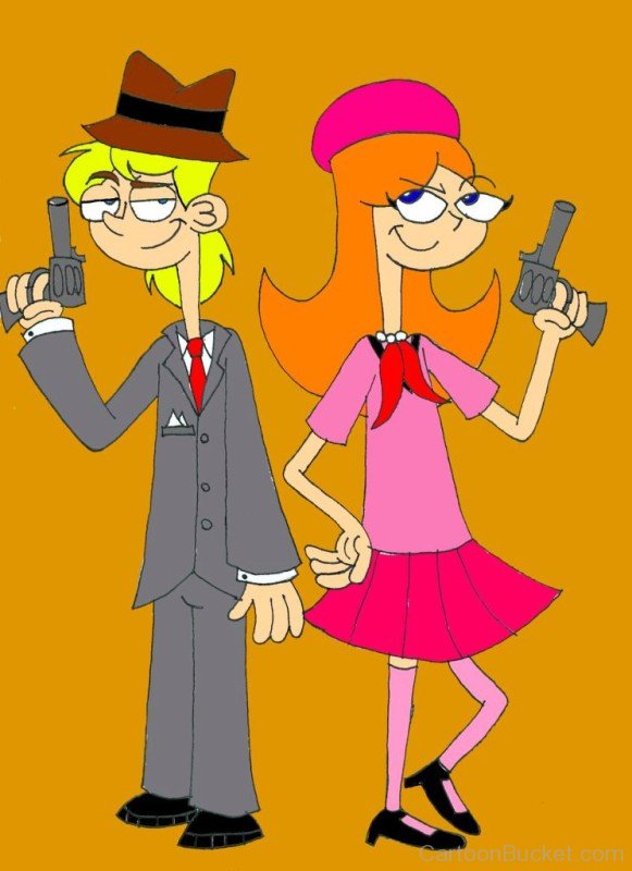 Candace And Jeremy As Bonnie And Clyde-cn604