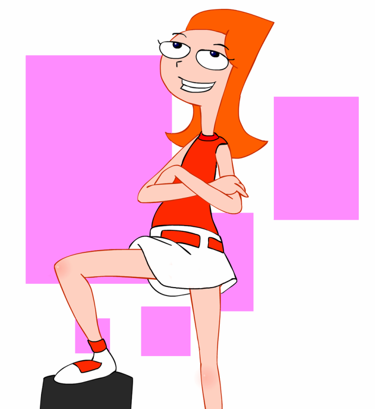 Candace Looking Happy.