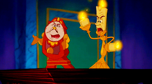 Cogsworth And Lumiere Singing Loudly-gh138
