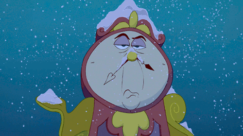 Cogsworth During Snowfall-gh135
