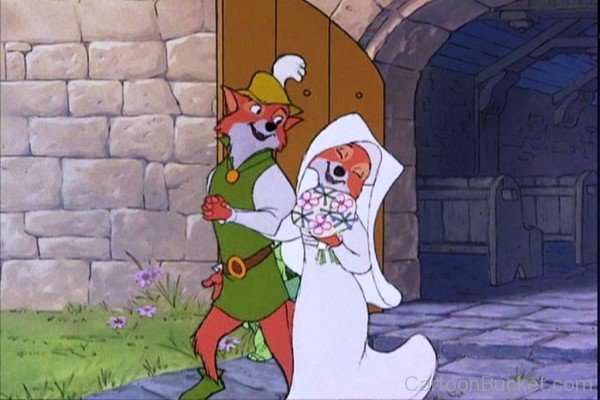 Disney Couple Maid Marian And Robin Hood-ds302