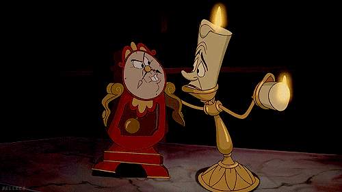 Funny Image Of Cogsworth And Lumiere-gh133