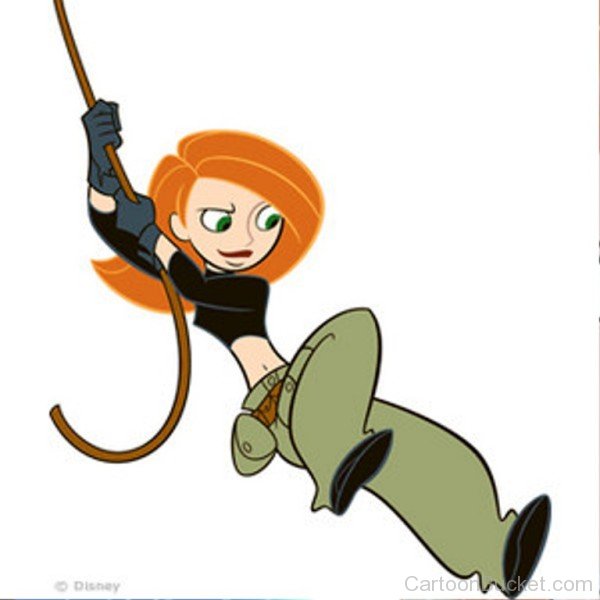 Kim Possible Jumping With Rope-ad124