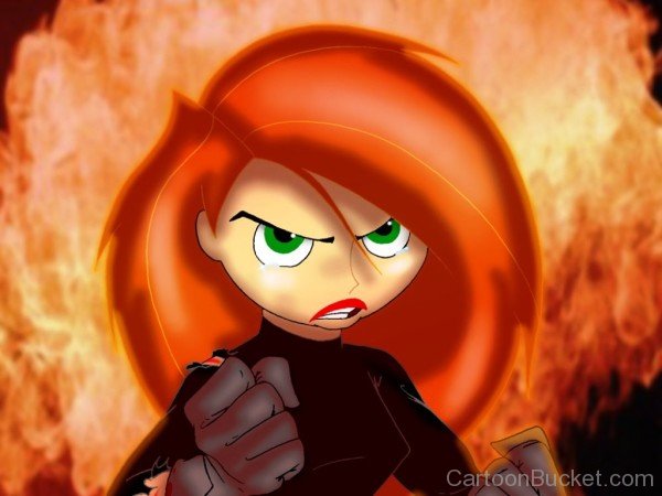 Kim Possible Looking Angry-ad125