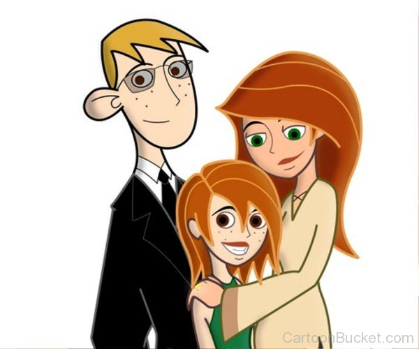 Kim Possible With Ron And Her Daughter-ad139