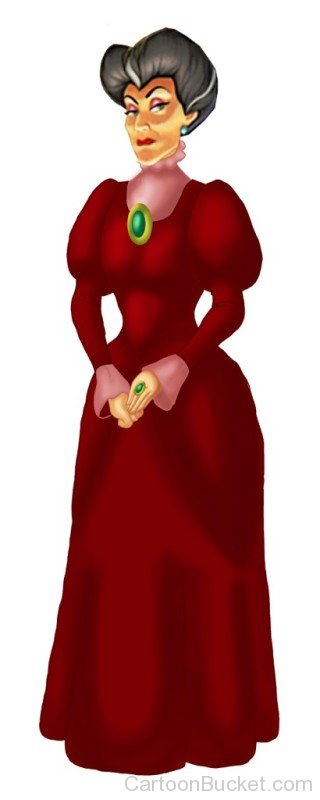Lady Tremaine In Red Dress-nb510