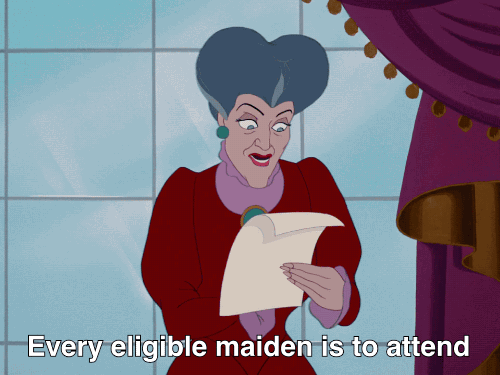 Lady Tremaine Reading Paper-nb524