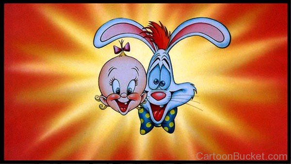 Laughing Face Of Baby Herman And Roger Rabbit-bnn709