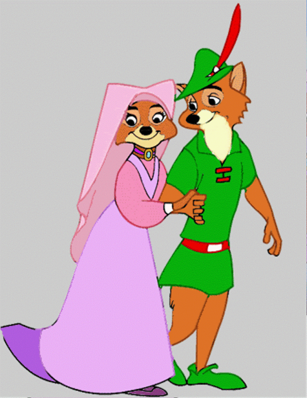 Maid Marian With Robin Hood-ds332