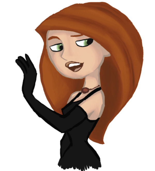 Painting Of Kim Possible-ad143
