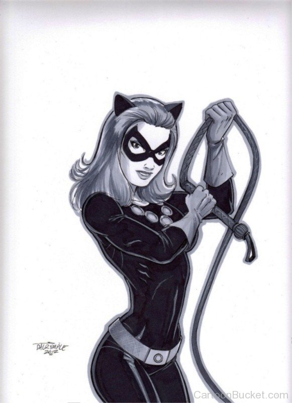 Picture Of Cat Woman-hn319