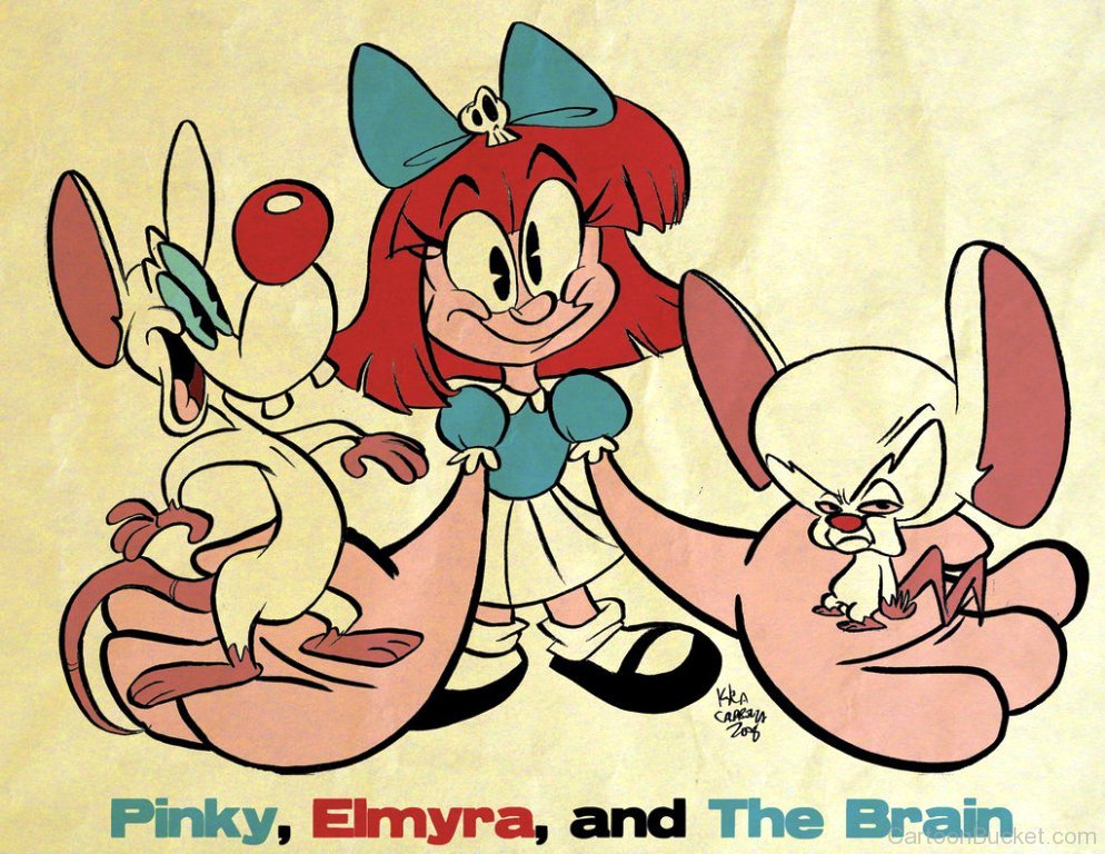 Pinky,Elmyra And The Brain.