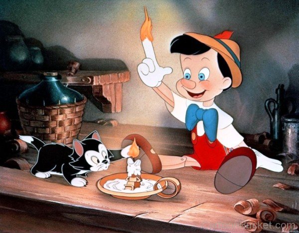 Pinocchio Looking Happy-dc424