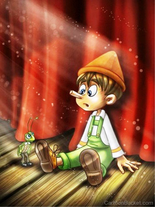 Pinocchio Looking Strange-dc426