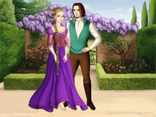 Princess Rapunzel And Flynn-wwe331