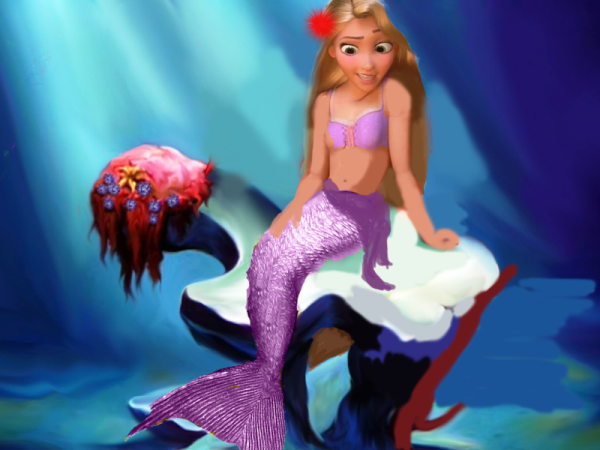 Rapunzel As Mermaid-wwe348