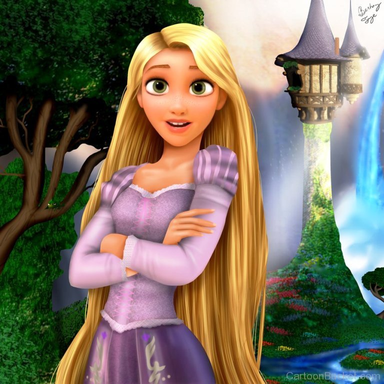 Rapunzel Cartoon Photo