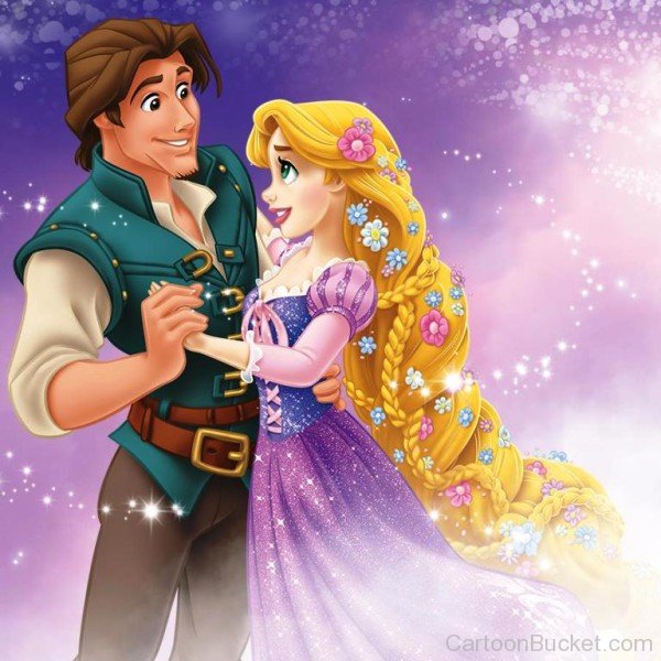 Rapunzel Dancing With Flynn-wwe355