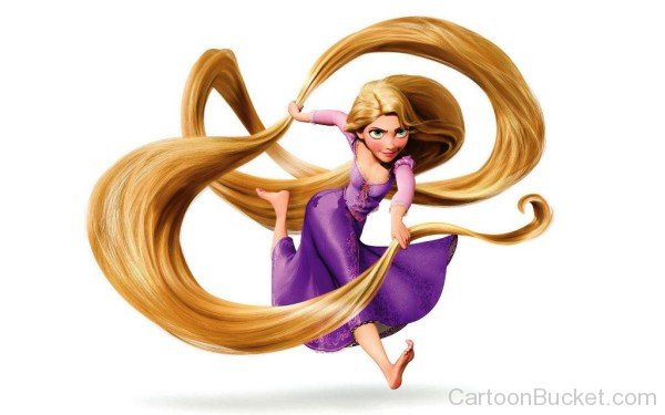 Rapunzel With Her Long Hairs-wwe386