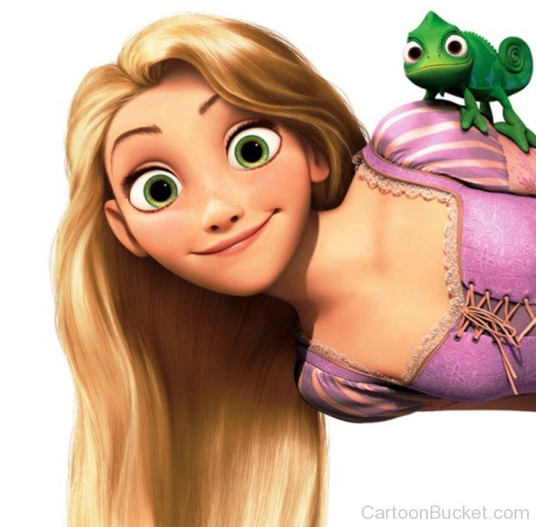Rapunzel With Pascal-wwe388