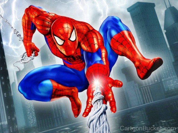 Spiderman In Action-ty614