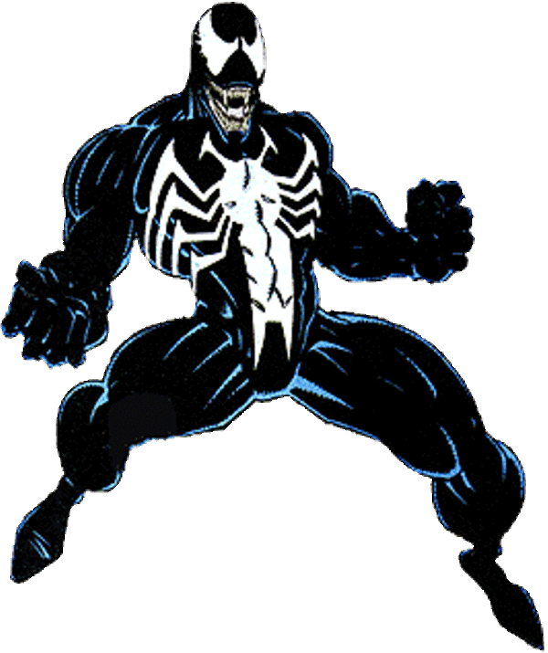 Venom Cartoon Image-bn809