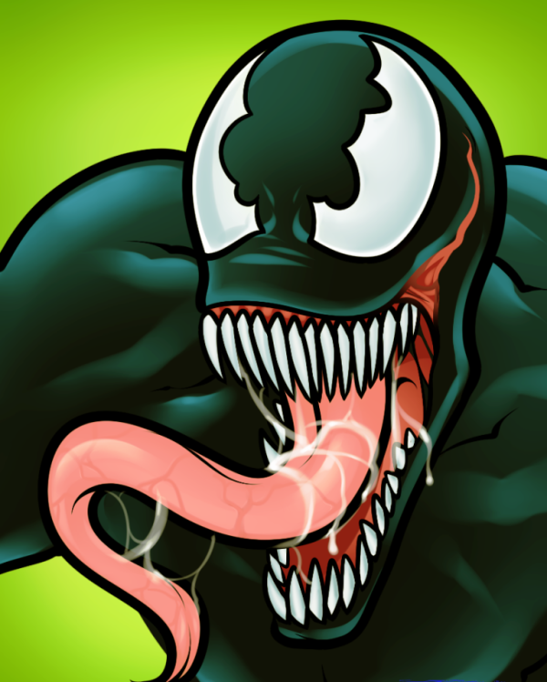 Venom Cartoon-bn812
