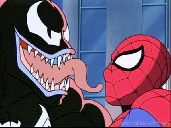 Venom Looking At Spiderman-bn818
