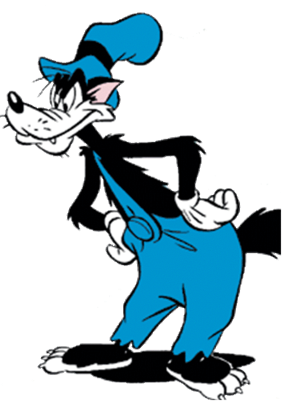 Zeke Wolf Cartoon Image-ds407
