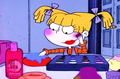 Angelica Pickles Doing Makeup.