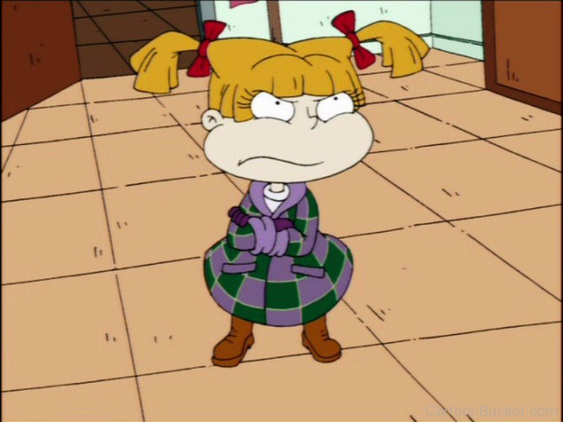 Angelica Pickles Looking Serious.