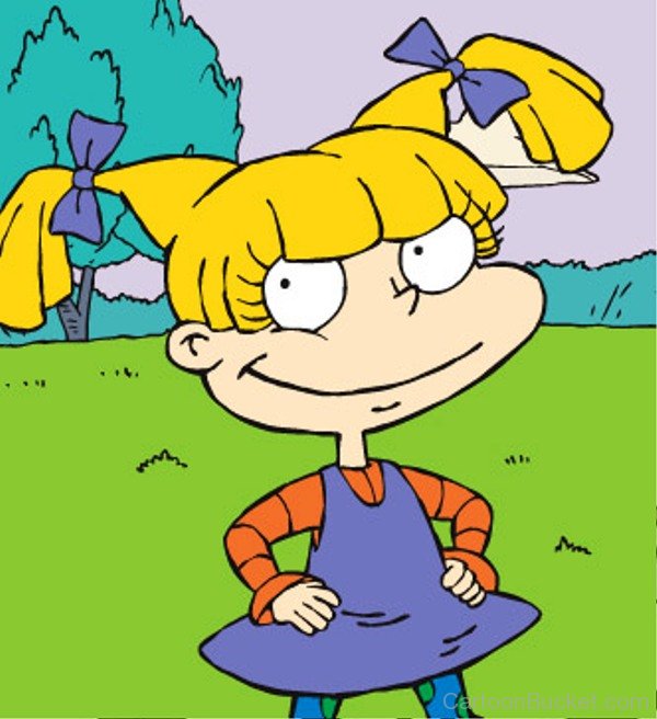 Angelica Pickles Smiling.
