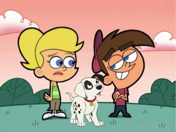 Cindy And Patch Looking At Timmy Turner-tw205