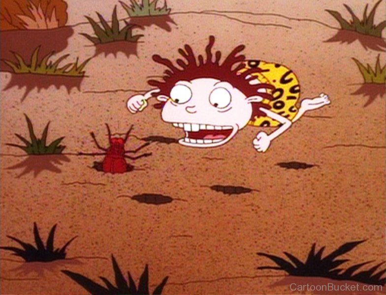 Donnie Thornberry Looking At Insect.
