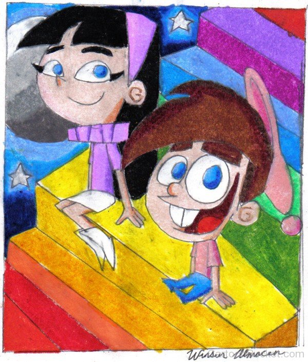 Drawing Of Trixie Tang And Timmy-pmn607
