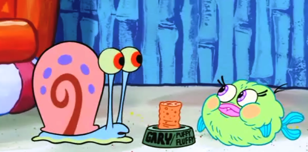 Gary The Snail And Puffy Fluffy-pu705