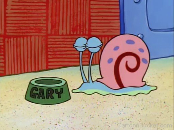Gary The Snail Sleeping-pu719