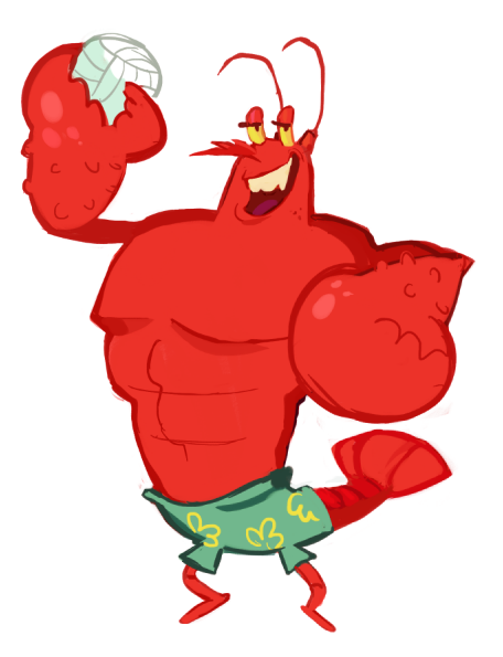 Larry The Lobster Picture-rew220