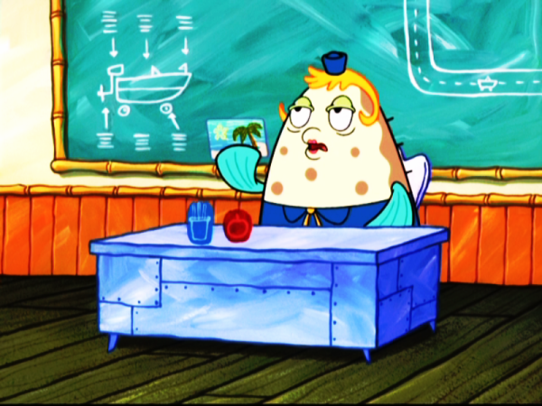 Mrs.Puff Cartoon Image-rw212