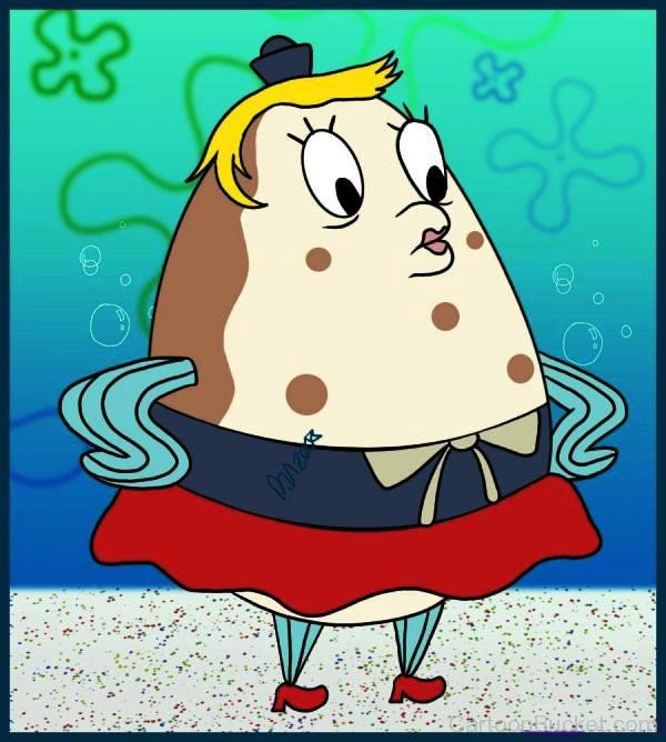 Mrs.Puff Looking Serious-rw219