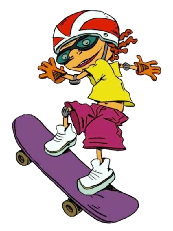 Otto Rocket On Skate Board-yw212