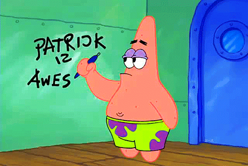 Patrick Is Awesome-eq210