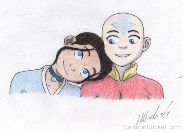 Picture Of Katara And Aang-ynb678