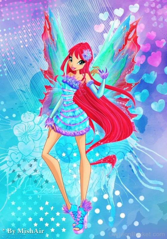 Princess Bloom With Red Hair-tc467