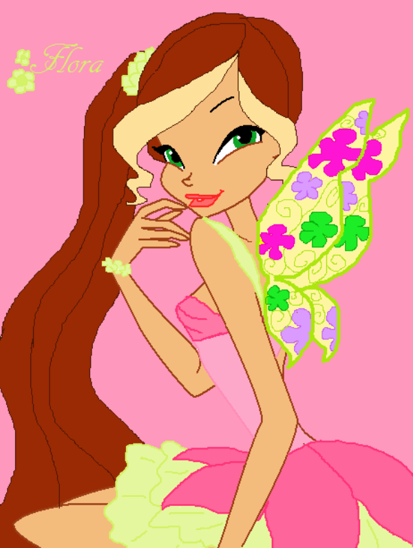 Princess Fairy Flora Image-wer654